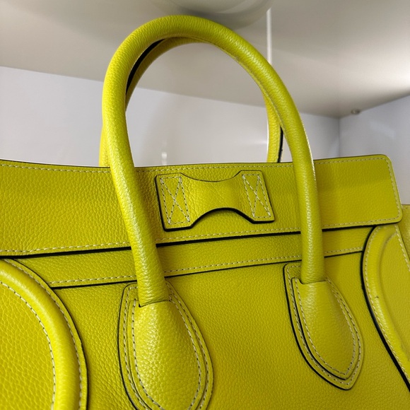 Authentic Celine Mini Luggage tote handbag - Picture 9 of 17